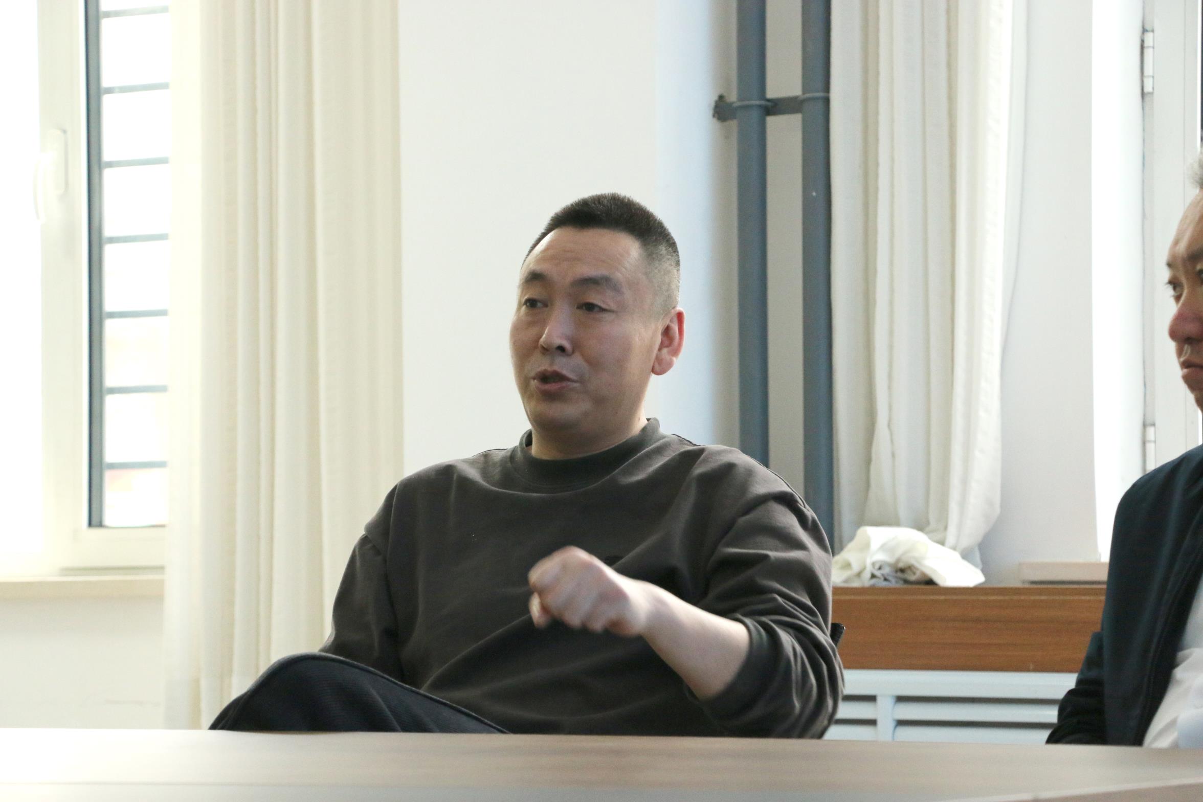 我院李求实董事长携体艺学院蔡雨甜院长会见穆健院士、国 家 级杨子辉考评员洽谈教育多元化合作发展